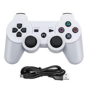 Controlador PS3 de repuesto habilitado para BT con cable de carga USB para juegos de consola Sony PS3 - Product Image 3