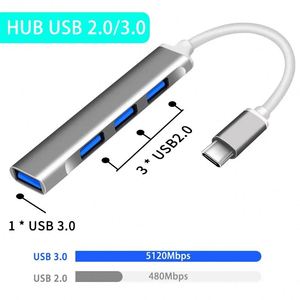 批发价多分离器OTG适配器C型4端口Usb C 3.0集线器适用于笔记本电脑 - Product Image 4