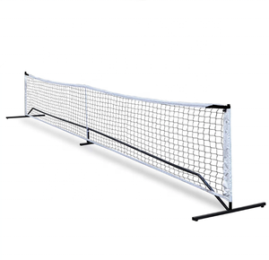 Üretici-açık Pickleball oyun ayarlanabilir katlanabilir dayanıklı sistem için önerilen 22 Feet taşınabilir PE Net - Product Image 3