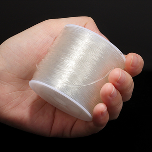 0.5-1.5mm Plastic Crystal Stretchy <strong>Elastic</strong> Line Thread Stretch Cords <strong>Elastic</strong> <strong>String</strong> Beads <strong>String</strong> for Bracelet Necklace Bead Line - Product Image 5