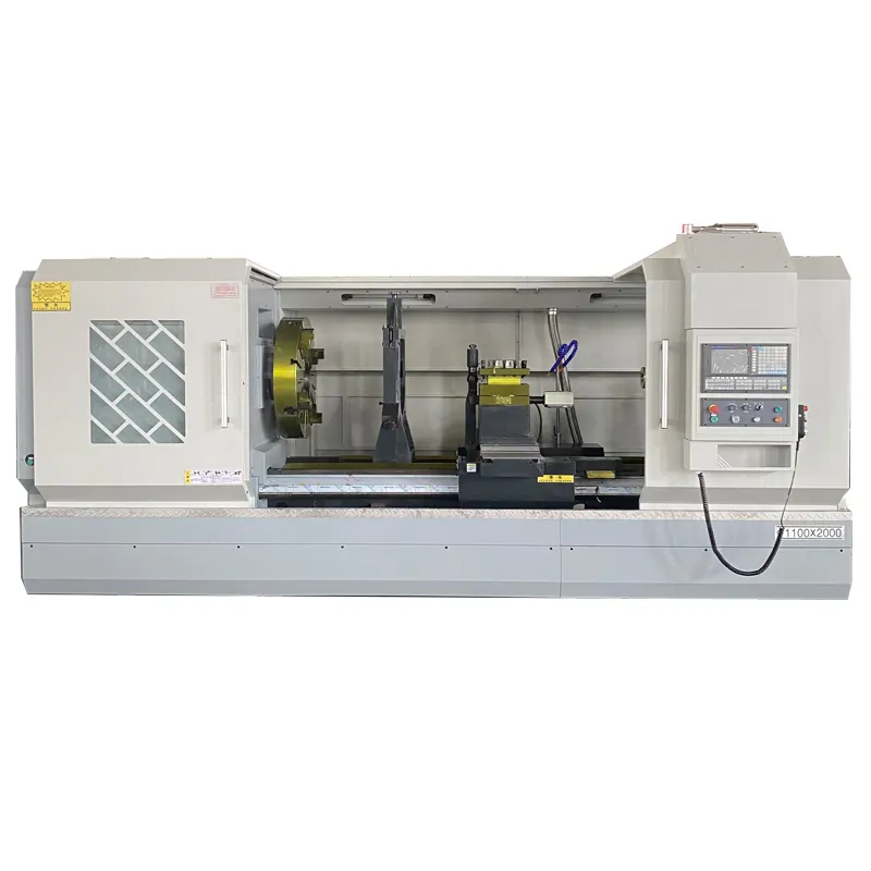 Ck61110 Gsk Hệ Thống Lớn Biến CNC Máy Tiện Nhiệm Vụ Nặng Nề CNC Máy Tiện Giường Phẳng CNC Máy Tiện