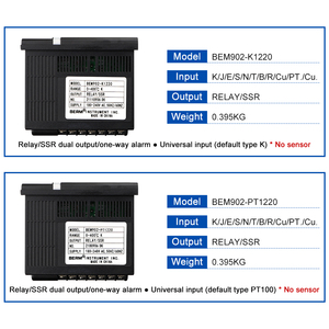 Controlador de temperatura PID con pantalla digital inteligente, 96x96MM, relé/salida SSR, horno de 220V, termostato de control industrial - Product Image 3