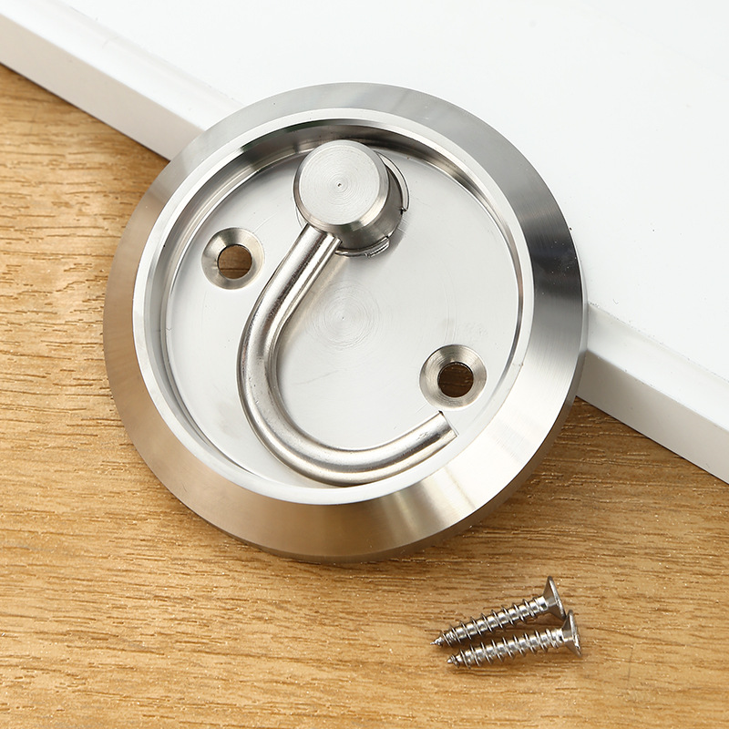 ตะขอเงิน201 (พร้อมสกรู)