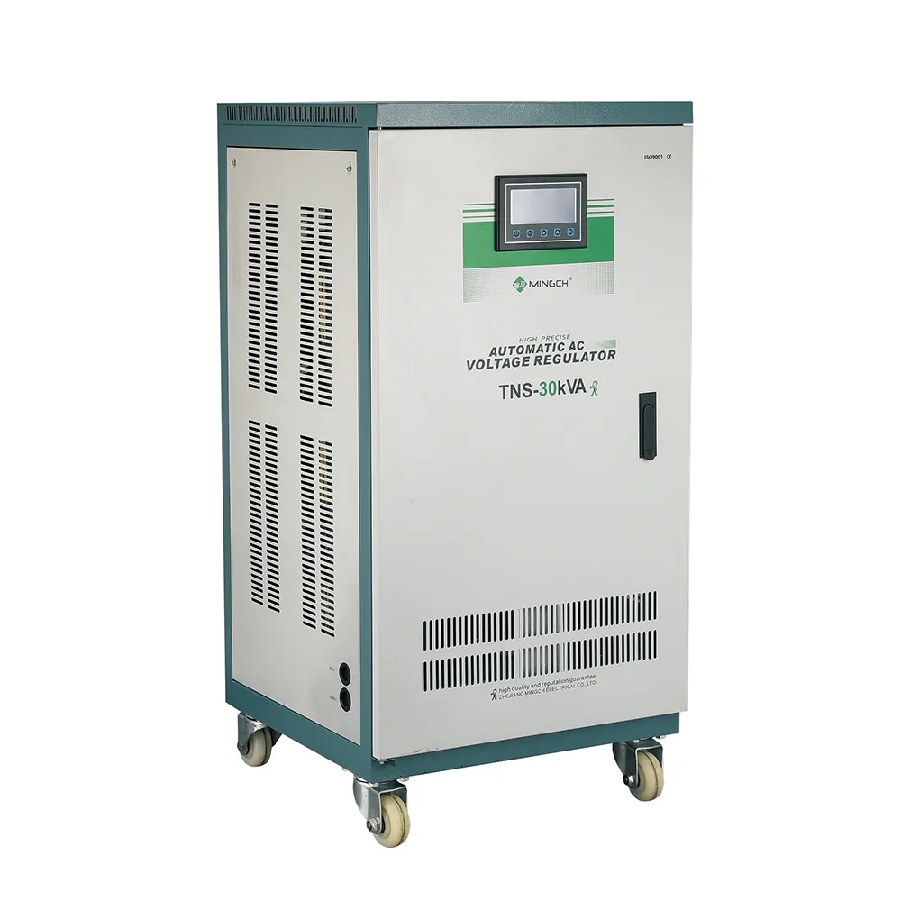 MINGCH 3 Phase 30Kva Power Otomatis Voltage Regulator Stabilizer