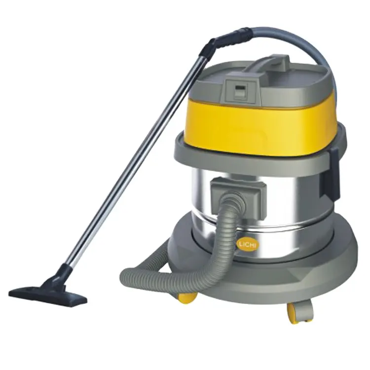 Industrial Wet and Dry Water Vacuum Cleaner Hotel Elétrico Ultra Fine Air Filter LC15 Small Size Aço Inoxidável com Saco 1000