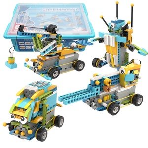 BC-109 Programmier spielzeug Kit Robotica Coding Robot Kinder Lernspiel zeug Kits Kompatibel Wedo 50 in 1 Modellbaustein-Sets