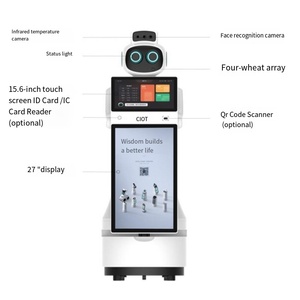 Robot umanoide di intelligenza artificiale di alta qualità servizio commerciale di accoglienza Robot introduzione guidata Robot - Product Image 5