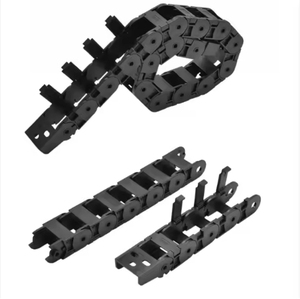 Plastic Nylon Engraving Machine Tool Cable Trunk Drag <strong>Chain</strong> Semi-closed <strong>Inner</strong> Opening Type Industrial Engineering Drag <strong>Chain</strong> - Product Image 5