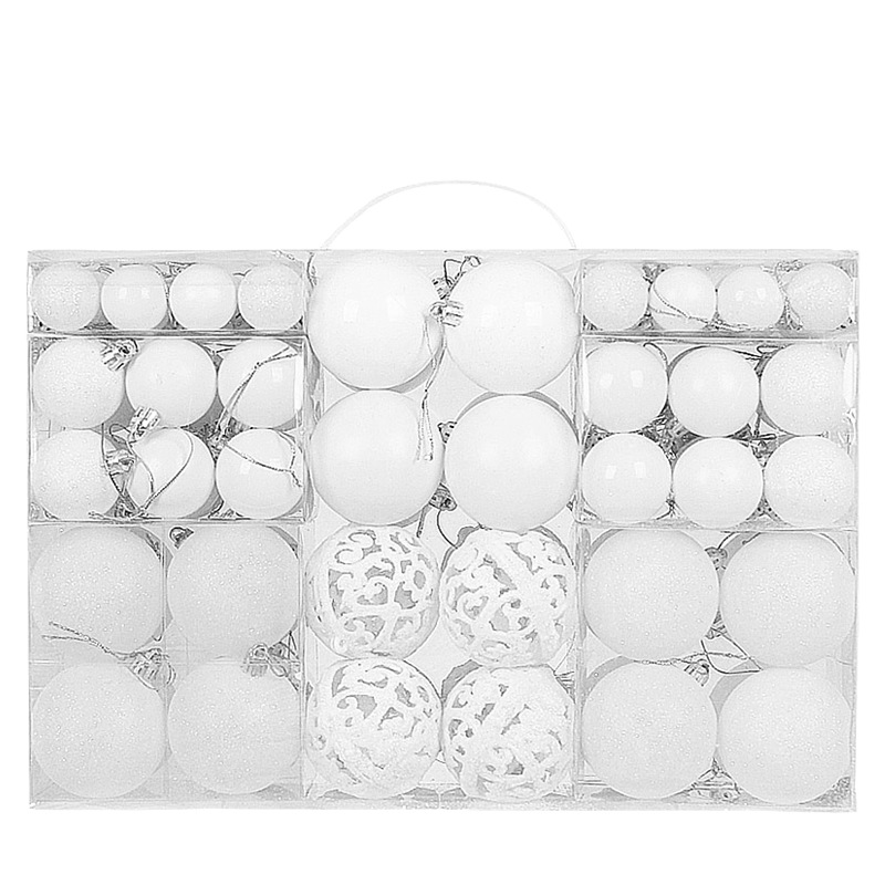 Ensemble de 100 pièces-blanc