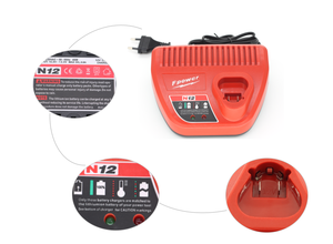 Fpower for Milwauke Universal Li-ion 18650 Battery Charger for Power Tool Battery M <strong>1</strong> <strong>2</strong> - Product Image 6