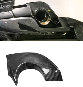 Sợi Carbon Phía Sau Bumper Ống Xả Bìa Vá Cho Mitsubishi Lancer <span class=keywords><strong>Evolution</strong></span> Evo 9 - Product Image 1