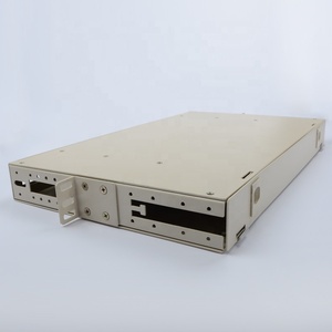 1U 19 inç tam yük Fiber optik dağıtım çerçevesi 12 çekirdek soğuk haddelenmiş çelik dolap UPC APC ODF ünitesi kutusu için FTTH ağ - Product Image 4