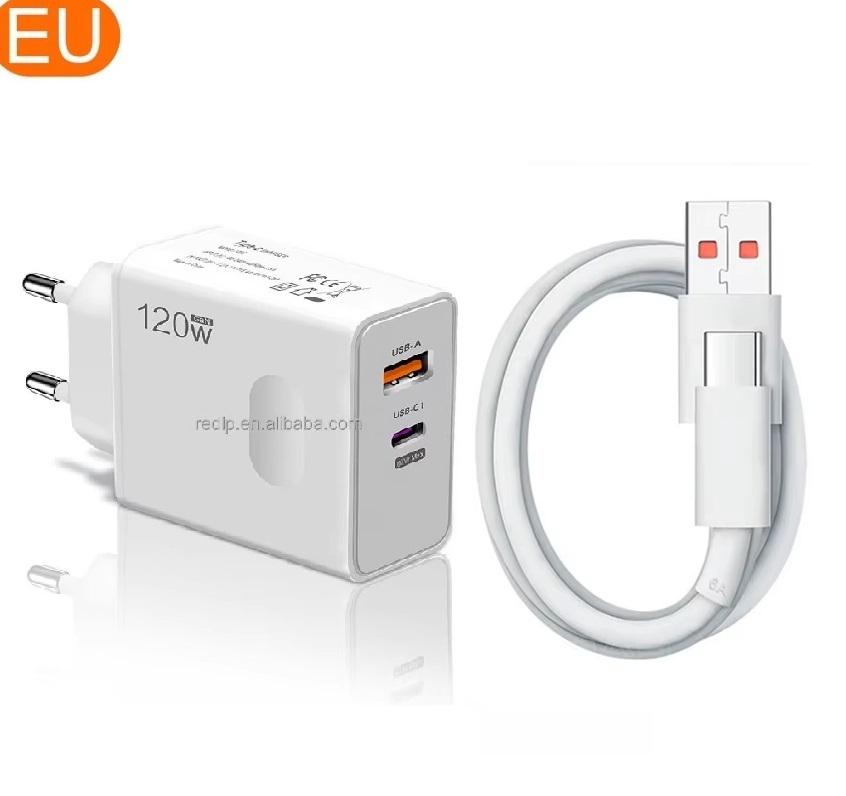 Cargador DE LA UE + tipo C