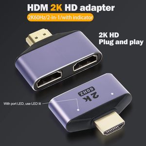 <strong>HDMI</strong> Adapter <strong>1</strong> to <strong>2</strong> or <strong>2</strong> to <strong>1</strong>, the <strong>2</strong> ports can not use simultaneously without Chipset inside - Product Image 5