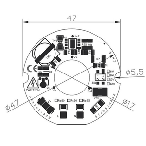 ShenZhen Ac Dob Module Cob <strong>Led</strong> <strong>10W</strong> 120V 230V AC Light 95LM/W White Color 0.9PF With CE ERP - Product Image 2