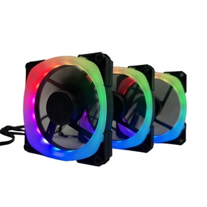 12V ARGB Dicker Ring 5V 3-poliger Desktop-<span class=keywords><strong>Computer</strong></span> Chassis Gaming-Lüfter