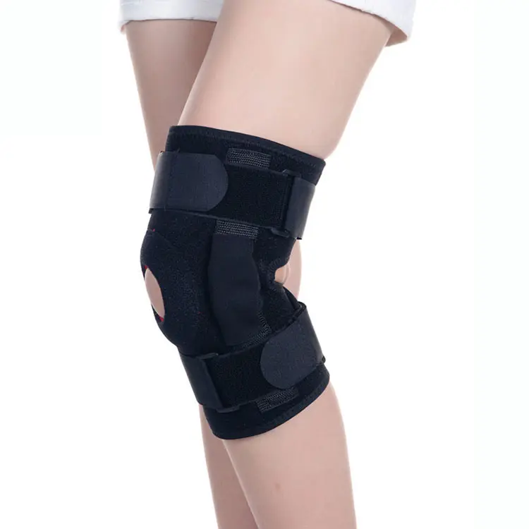 관절 무릎 지원 슬개골 패드 압축 무릎 받침대 힌지 부은 Acl 힘줄 인대 및 반월 상 연골 부상에 대한 정형 외과