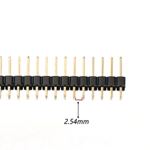 <strong>2</strong>.54 mm Male <strong>Pin</strong> <strong>Header</strong> PCB Board <strong>2</strong>*4pins Vertical Dip Dual Rows <strong>2</strong>.54 <strong>Pin</strong> <strong>Header</strong> Connector - Product Image 2
