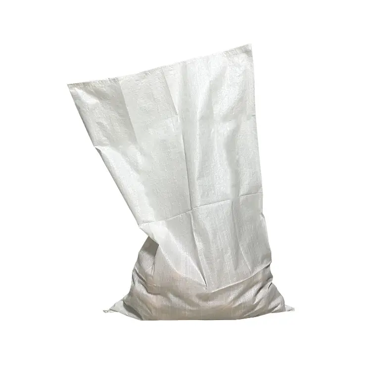 トップグリーンパック50kgpp織り袋オランダ、ウクライナ、ロシアの白いpp織りバッグに輸出