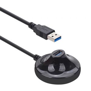 Yüksek hızlı USB 3.0 tipi erkek kadın kablosuz WIFI adaptörü USB uzatma beşik taban standı yerleştirme kablo kordonu yaklaşık 1.5m - Product Image 1
