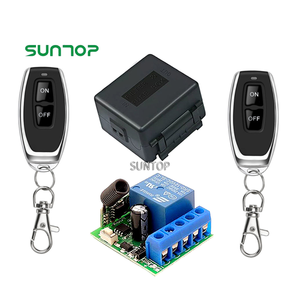 1CH Relais empfänger modul Drahtloser Steuersc halter DC 12V HF-Sender 433MHz Fernbedienungen