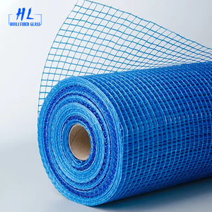 110g 10 x10 רשת פיברגלס כחולה עם 1 מ 'x50m לגלגל חזיתות גבס ומערכות בידוד חיצוני