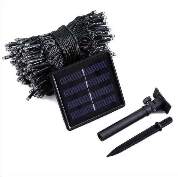 Esterna impermeabile 72ft 200 LED Solar Powered Luci Leggiadramente Della Stringa Per Patio Giardino Casa Festa Di Natale Deco