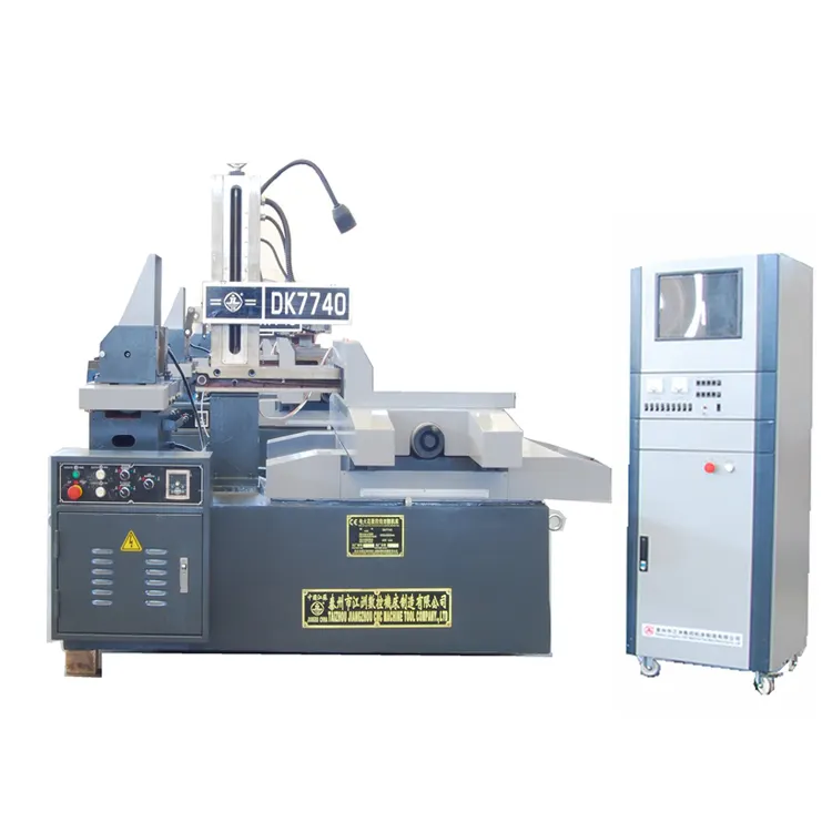 Edm máquina de corte de fio, dk7740 cnc máquina de corte de fio de alta precisão galvanerosão máquina de folha de metal