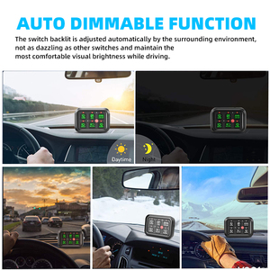 12V 6 Gang anahtarı paneli evrensel devre kontrol rölesi sistemi sigorta kablo demeti otomatik dim ON-Off LED anahtarı - Product Image 3