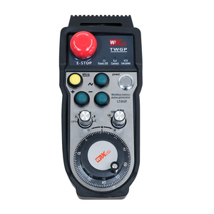 XHC CTWGP 433MHZ 6 assi CNC Fanuc telecomando per Gantry centro di lavorazione 100ppr CNC encoder a mano ruota MPG arresto di emergenza - Product Image 3