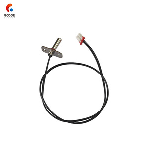 Termistor NTC SUS304 de alto rendimiento, sonda de Sensor de temperatura 100k XHB2.54 para lavadoras, Sensor de temperatura de secadora - Product Image 2