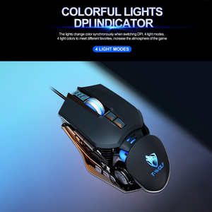 Hochleistungs-G530-Programmierung DPI-Gaming-Maus Ergonomischer kabel gebundener Laptop-PC Desktop-Gamer-Maus USB-programmier bare Mäuse - Product Image 6