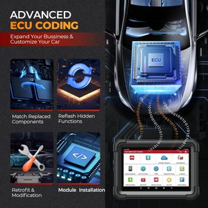 Launch X431 Immo Plus PROG3 All-System Scan Tool 39+ <strong>Services</strong> Bi-Directional Control 2-Year Update for ECU <strong>Coding</strong> Diagnostics - Product Image 2
