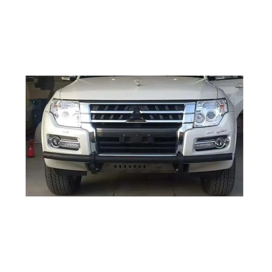 MUSUHA กันชนหน้าสำหรับ MITSUBISHI PAJERO,กันชนหน้า V93 2008 2009 2010 2011 2012 2013 2014 2015 2016 2017อัปเกรด