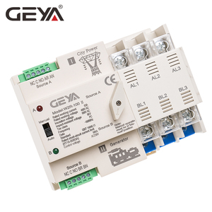 GEYA W2R-100 Din Rail Power Transfer <strong>Switch</strong> OEMS ATS <strong>Switch</strong> ATS 2P 3P 4P 100A AC 220V 4P 63A ATS PC Transfer <strong>Switch</strong> - Product Image 3