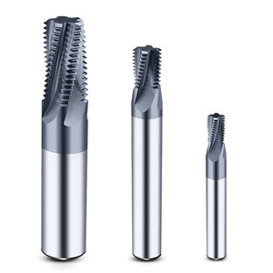 CNC Machining Bit Screw Endmill Three-blade Spiral Rough Milling <strong>Cutter</strong> - Product Image 2