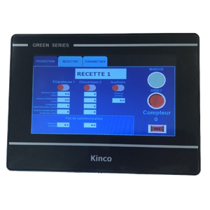 Kinco Good Price GL070E HMI Ethernet <strong>Host</strong> Touch Screen 7 Inch Large Touch Screen Panel <strong>Human</strong> Machine Interface for Industrial - Product Image 1