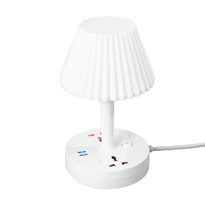 EZKABO <strong>4</strong> Way USB Charging Extension Board Remote Control <strong>LED</strong> Light Function Electrical Universal Power Socket with <strong>Timer</strong> - Product Image 1