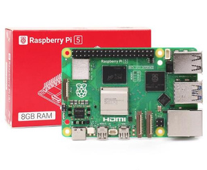 Raspberry Pi 5 Development Board mit 2GB/4GB/8GB/16GB Python Programming AI Kit Power Driver-Modulen