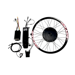 48V 1000W-3000W regolatore del motore elettrico della bici con il Display LCD e l'acceleratore del pollice posizione portante posteriore e alimentazione solare - Product Image 4