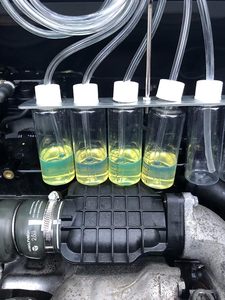 Xe dầu trở lại công cụ phát hiện phổ biến Đường Sắt phun nhiên liệu trở lại dầu công cụ DIESEL phun Flow Meter Kit kiểm tra - Product Image 2