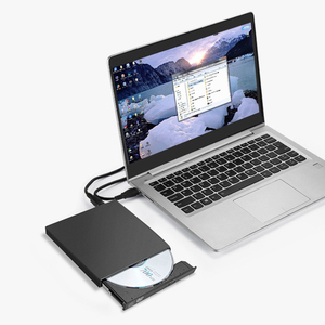 定制标志便携式超薄DVD RW光驱刻录机USB 2.0兼容PC台式机，适用于笔记本电脑应用 - Product Image 4