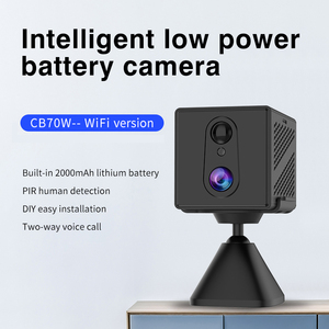 O-kam Pro CB70W geniş görüş <span class=keywords><strong>135</strong></span> açı kapalı güvenlik Mini pil gözetim kamera kablosuz WiFi ağ