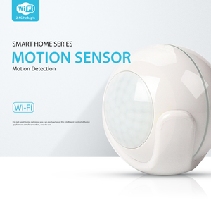 Tuya Wifi Sensor de movimiento inteligente App Control remoto PIR Alarma DE SEGURIDAD Detector de movimiento Funciona con Alexa y Asistente de Google - Product Image 2