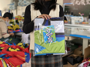 Linh hoạt tùy chỉnh in lưới biểu ngữ cờ giá thấp Polyester biểu ngữ cho triển lãm và các sự kiện - Product Image 6