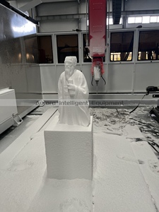 Enrutador CNC de 5 ejes 1212 ATC Escultura de madera Maquinaria de tallado con cambiador de herramientas de carrusel - Product Image 5