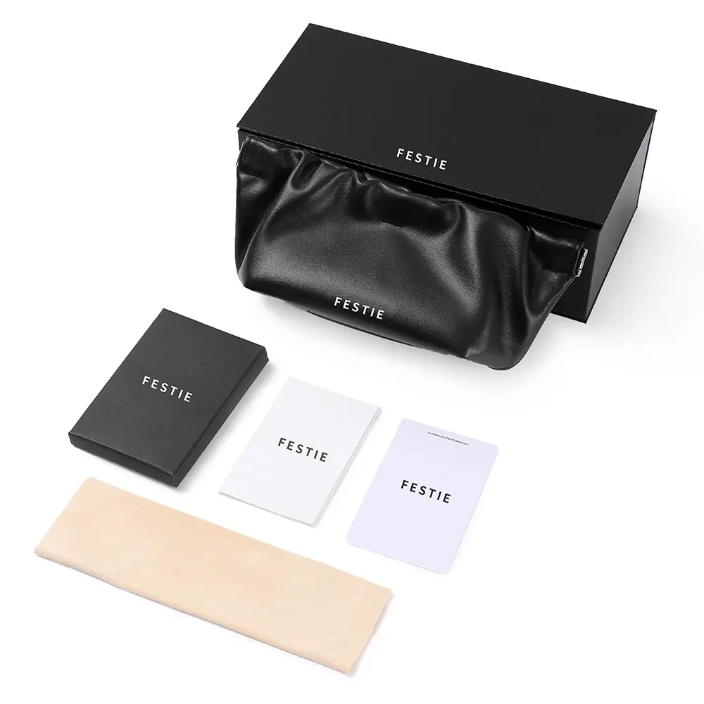 luxury clear leather display custom logo eyewear bag pouch paper box sun eye glasses packaging sunglasses case for glasses