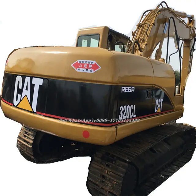 Escavatore per gatti giappone abbastanza usato motore 3060 320CL, escavatore usato design originale CAT 320CL, 320, scavatore 20Ton