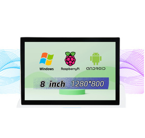 Hot Sale 8-Zoll-LCD-Display HMI-Karte 1280*800 Auflösung 8 "LCD-Touchscreen für Raspberry Pi 3/4B Factory Direct