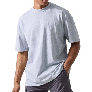 Boxy Phù Hợp Với T Áo Sơ Mi Biểu Tượng Tùy Chỉnh Drop Shoulder Cotton 180 GSM TEE Áo Sơ Mi Trống Quá Khổ Mens Baggy T Áo Sơ Mi Nhà Sản Xuất - Product Image 2